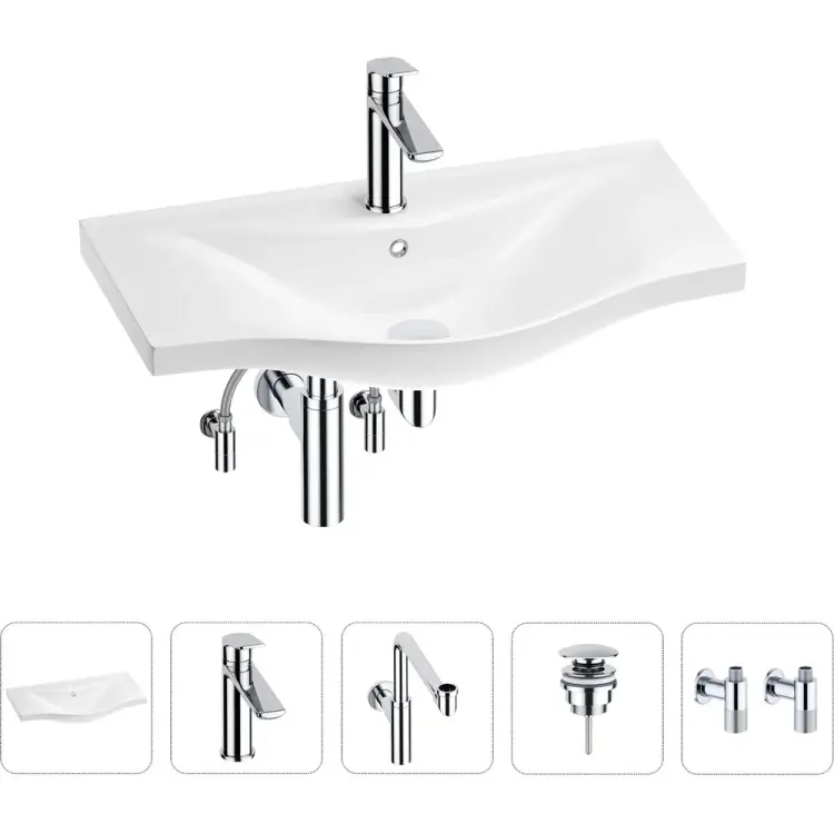 Раковина для ванной Wellsee Bisou 201005316