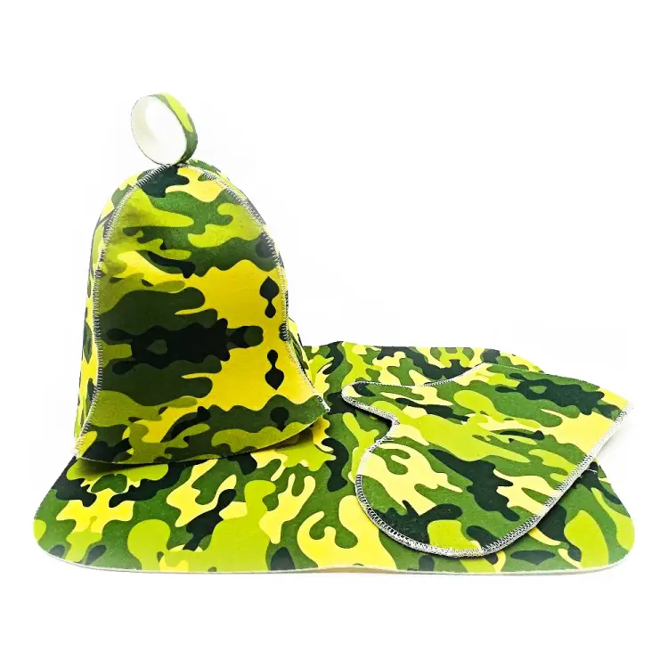 Набор для бани Бацькина баня Камуфляж 13326 Набор для бани Бацькина баня Камуфляж 13326