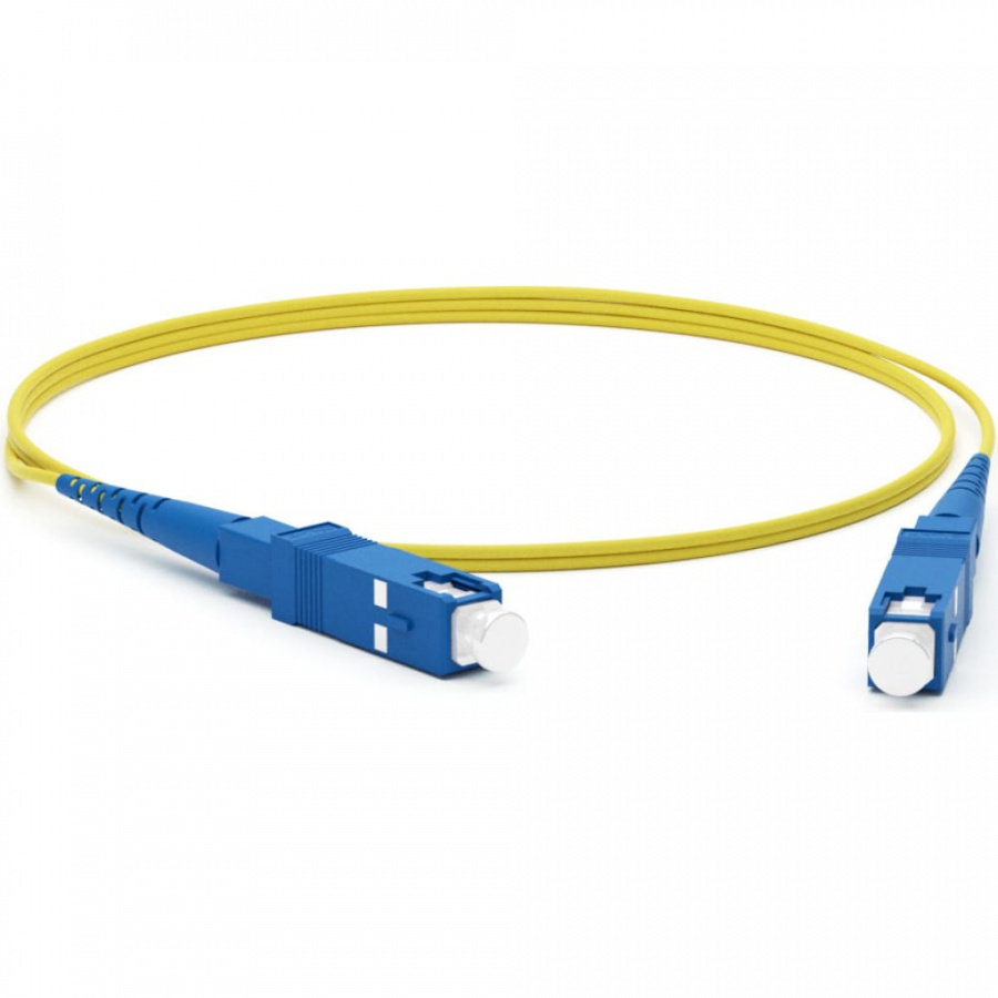 Патч-корд Hyperline FC-S2-9-SC/UR-SC/UR-H-10M-LSZH-YL