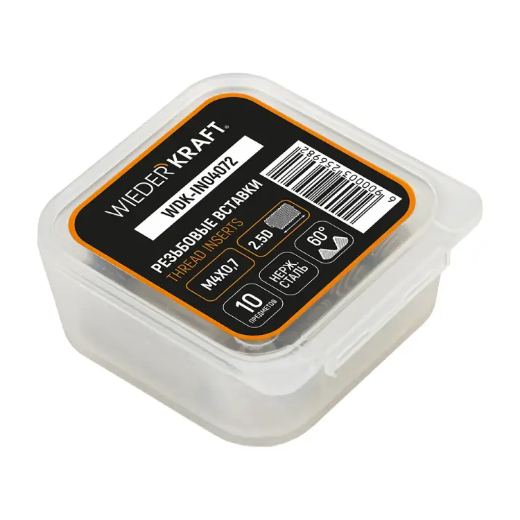 Резьбовые вставки WIEDERKRAFT WDK-IN04072
