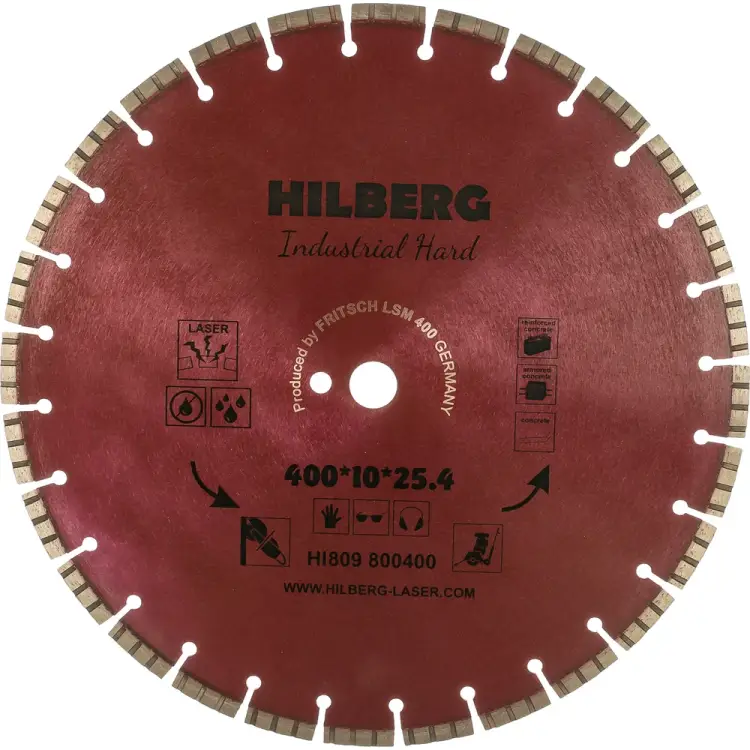 Отрезной алмазный диск Hilberg Hilberg Industrial Hard HI809 Отрезной алмазный диск Hilberg Hilberg Industrial Hard HI809