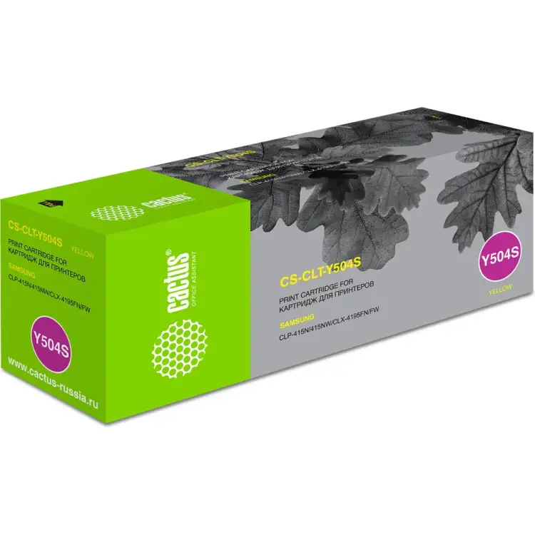 Лазерный картридж для samsung clp-415n/clx-4195fw/41 Cactus clt-y504s 807419