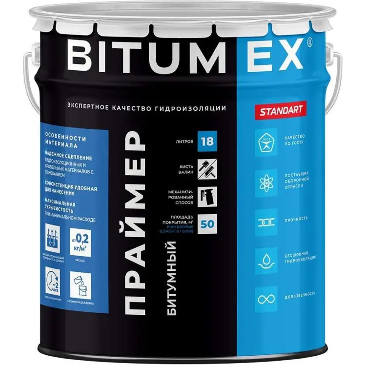 Битумный праймер BITUMEX ПБ-036 Битумный праймер BITUMEX ПБ-036