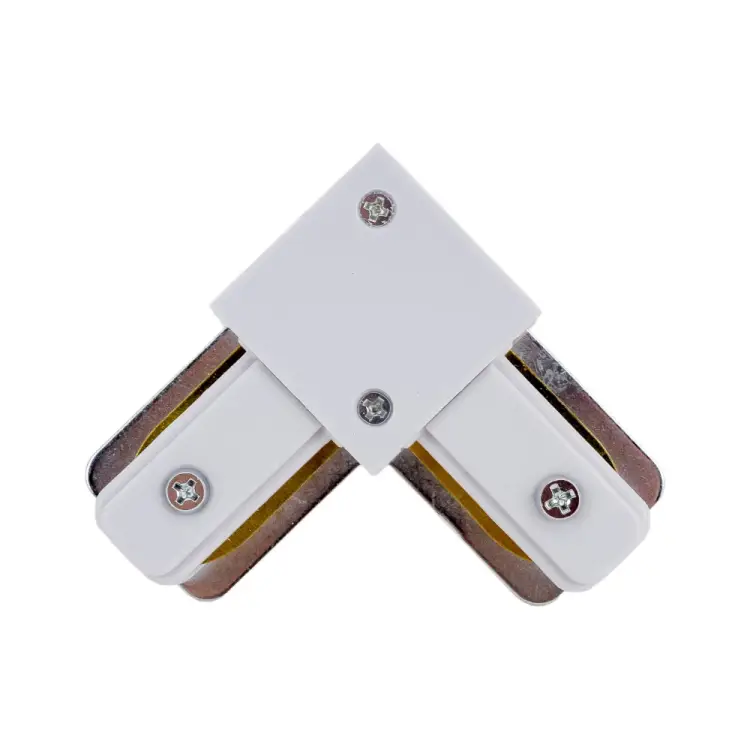 L-образный однофазный соединитель для шинопроводов типа G Volpe UBX-Q122 G21 WHITE UL-00006057