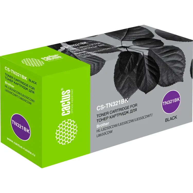 Лазерный картридж для brother hl-l8250cdn/mfc-l8650cdw Cactus tn-321k 1385297