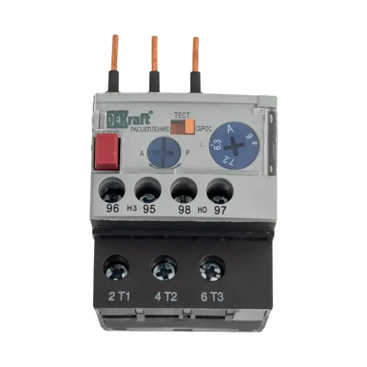 Тепловое реле DEKraft РТ-03 09-18A 6.30-9.00АВ 23114DEK 276595