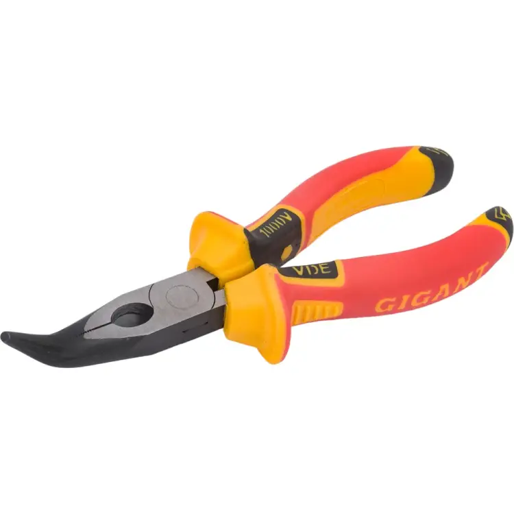 Изогнутые изолированные длинногубцы Gigant GICNP-160