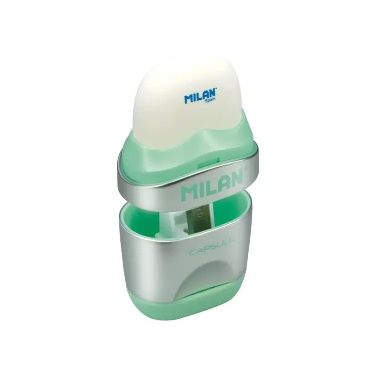 Каучуковый ластик-точилка Milan Capsule Silver 973182