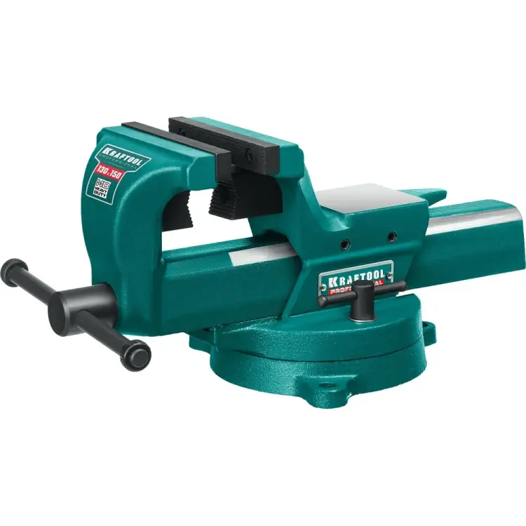 Кованые стальные тиски KRAFTOOL Forge-130/150 32700-150 Кованые стальные тиски KRAFTOOL Forge-130/150 32700-150