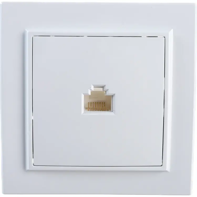 Одноместная компьютерная розетка STEKKER Эрна 39047