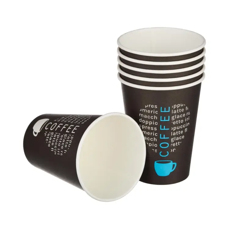 Одноразовый бумажный стакан Комус Love Coffee 1553726 Одноразовый бумажный стакан Комус Love Coffee 1553726