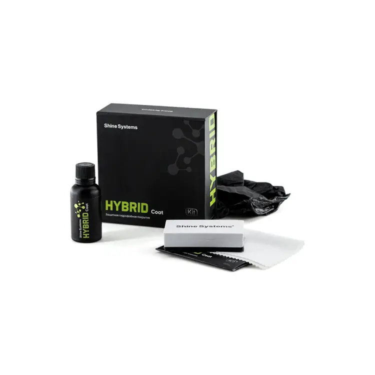 Защитное гидрофобное покрытие для кузова Shine systems HYBRID Coat SS478