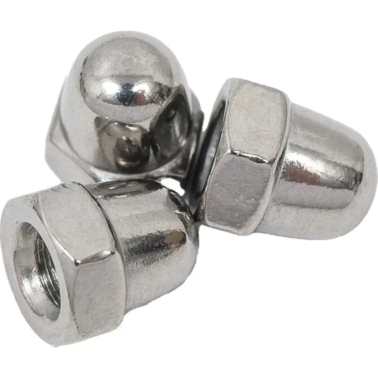 Колпачковая гайка КРЕП-КОМП М4 DIN1587 100 шт. гкн4мф