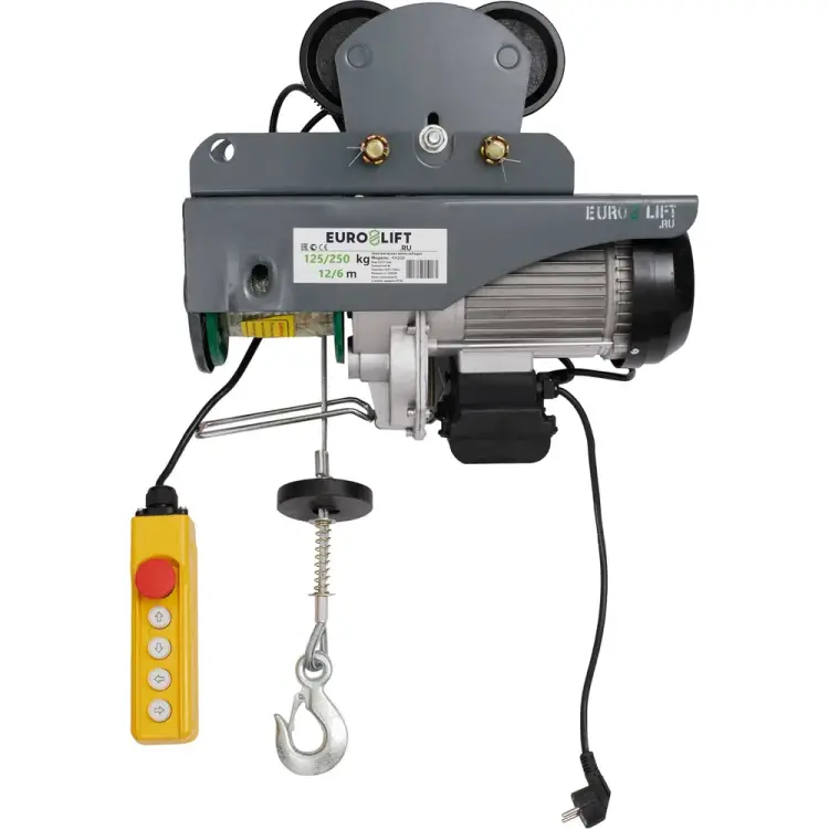 Передвижная электрическая лебедка EURO-LIFT KX 250 00001044