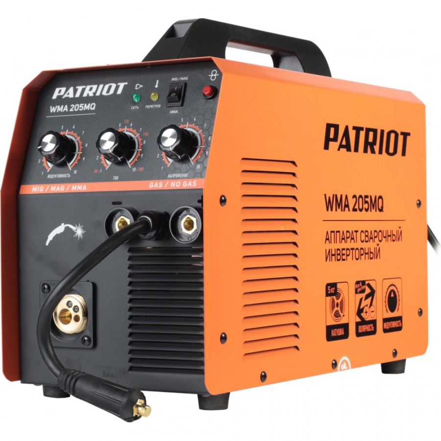 Инверторный сварочный полуавтомат Patriot WMA 205MQ