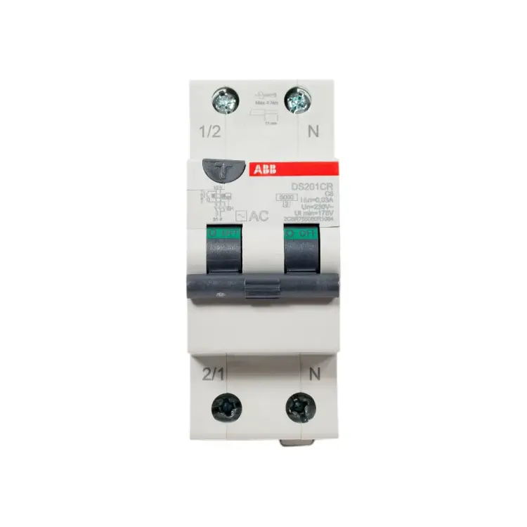 Двухполюсный дифференциальный автомат ABB АВДТ 2CSR755080R1064