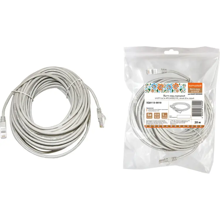 Литой патч-корд TDM ELECTRIC народный SQ0115-0010