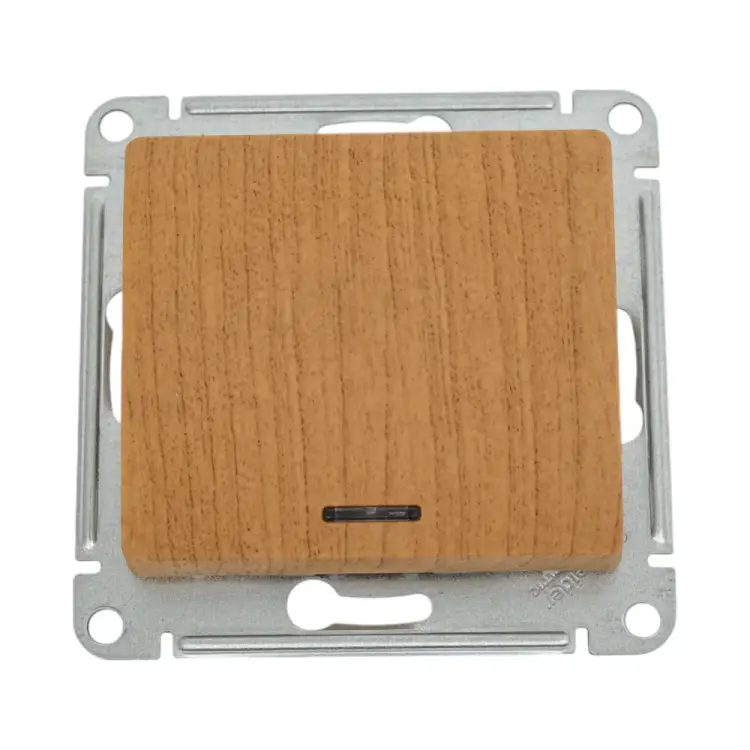 Одноклавишный выключатель Systeme Electric GLOSSA GSL000513