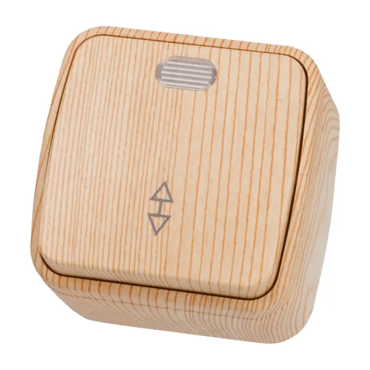 1-клавишный переключатель TDM ELECTRIC Дача Народная SQ1824-0056