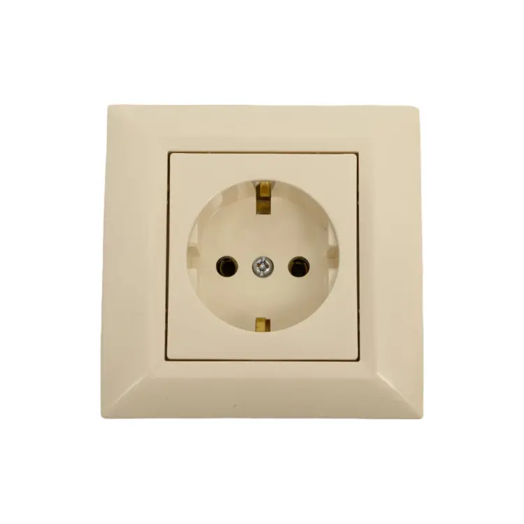 Одинарная розетка Vesta Electric Roma FRZ00010105MLK