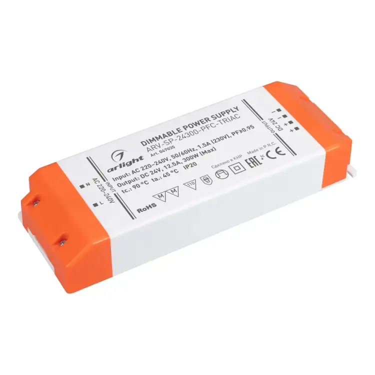 Блок питания Arlight ARV-SP-24300-PFC-TRIAC 047035