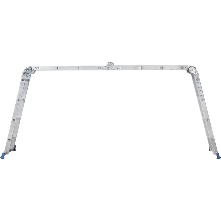 Четырехсекционная алюминиевая лестница-трансформер Капитан 70404 Четырехсекционная алюминиевая лестница-трансформер Капитан 70404