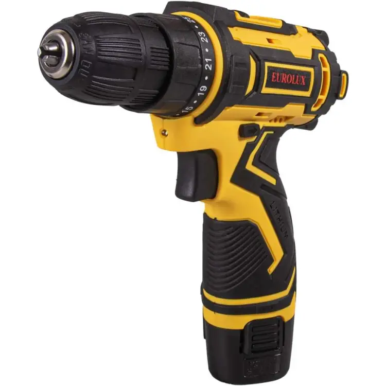 Аккумуляторная дрель шуруповерт Eurolux ДА-12/2-1Li 72/14/68 Аккумуляторная дрель шуруповерт Eurolux ДА-12/2-1Li 72/14/68