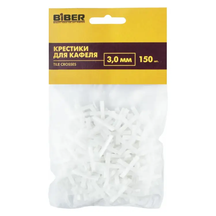 Крестики для кафеля Biber тов-080350 Крестики для кафеля Biber тов-080350