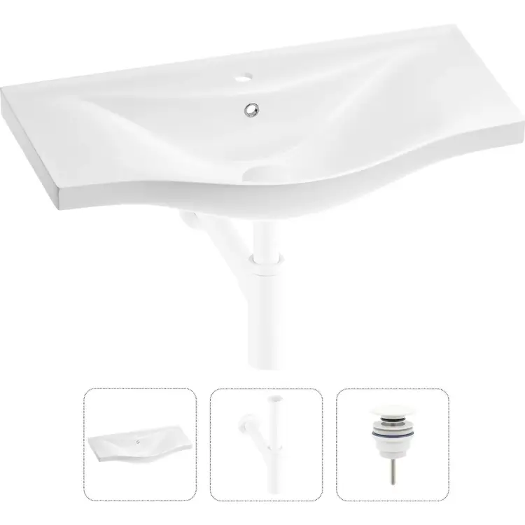 Раковина для ванной Wellsee Bisou 201001695