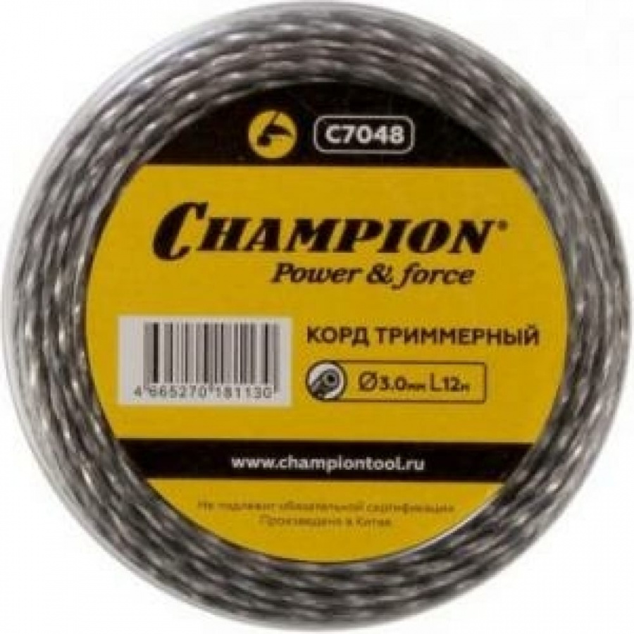 Триммерный корд Champion Tri-twist