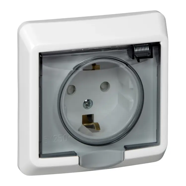 Одноместная розетка Systeme Electric Этюд PC16-044B