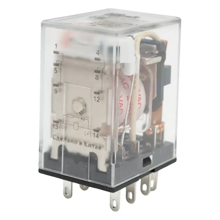 Двухконтактное промежуточное реле DEKraft пр-102 23864DEK