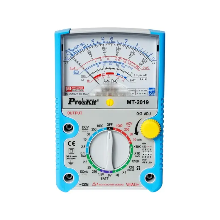 Аналоговый мультиметр Pro'sKit MT-2019 С00040186