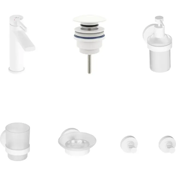 Смеситель для раковины в ванную комнату Wellsee ONCE! and forever 201000230