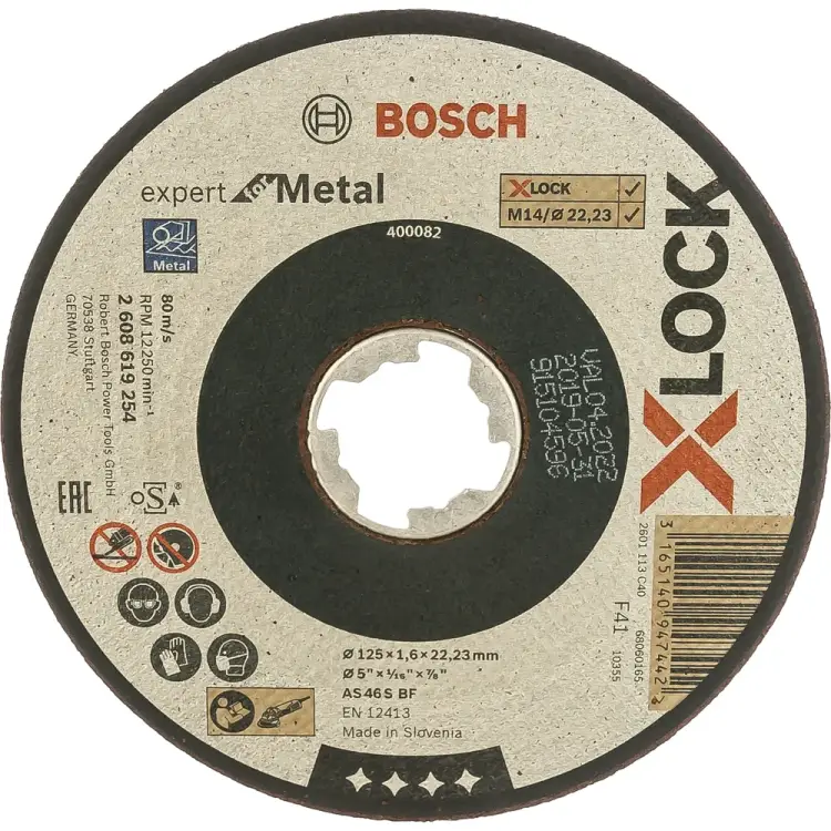 Отрезной диск Bosch X-LOCK Expert for Metal 2608619254 Отрезной диск Bosch X-LOCK Expert for Metal 2608619254