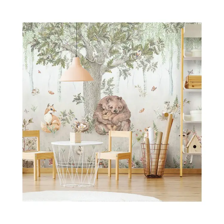 Фотообои ООО Ортограф Медведица и медвежонок 3 OF_34354