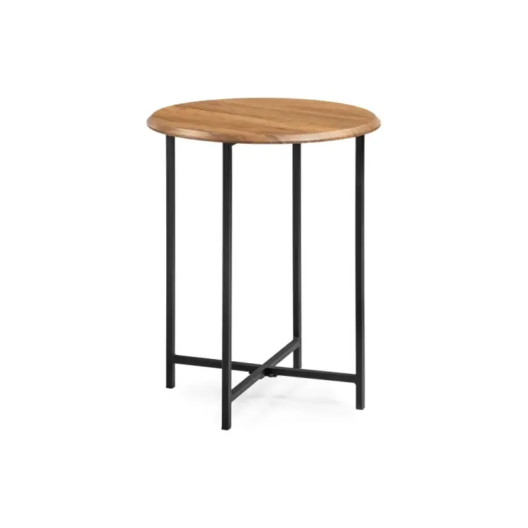 Журнальный стол Woodville Грейс дуб вотан, черный 516568