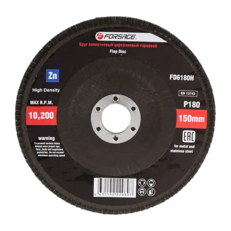 Торцевой лепестковый круг Forsage F-FD6180H 49656 Торцевой лепестковый круг Forsage F-FD6180H 49656
