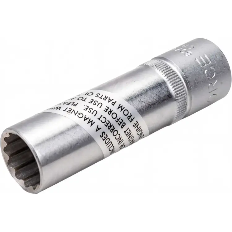 Длинная магнитная двенадцатигранная свечная головка FORCE 807414M