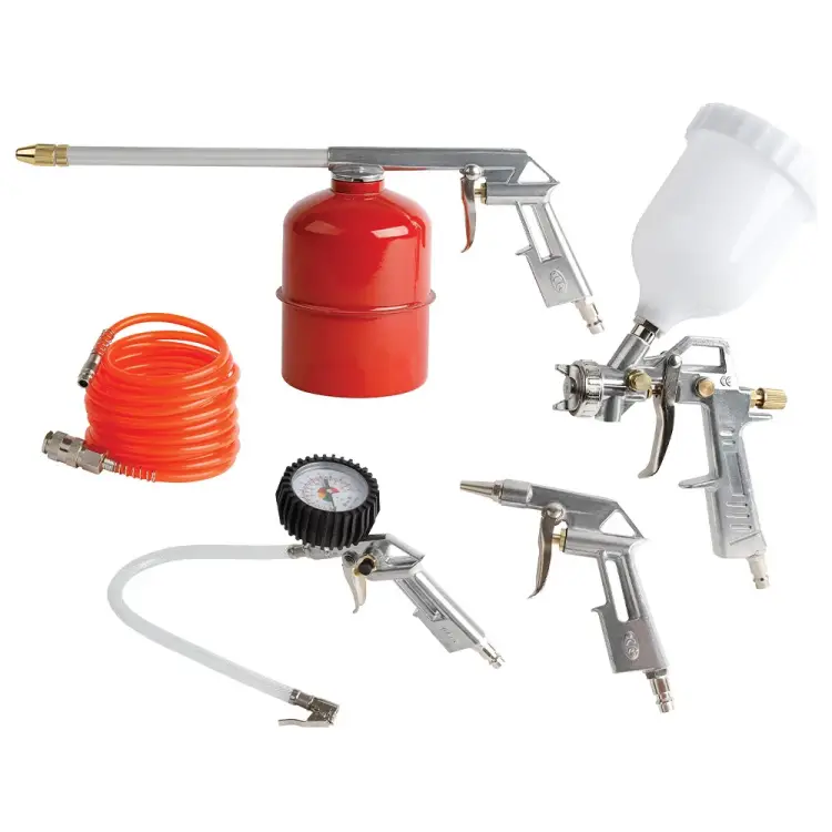 Набор пневмоинструмента Villager Set of air tools VAT-S5 5 067021 Набор пневмоинструмента Villager Set of air tools VAT-S5 5 067021