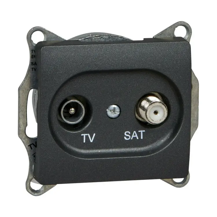 Оконечная телевизионная розетка Systeme Electric Glossa GSL000797