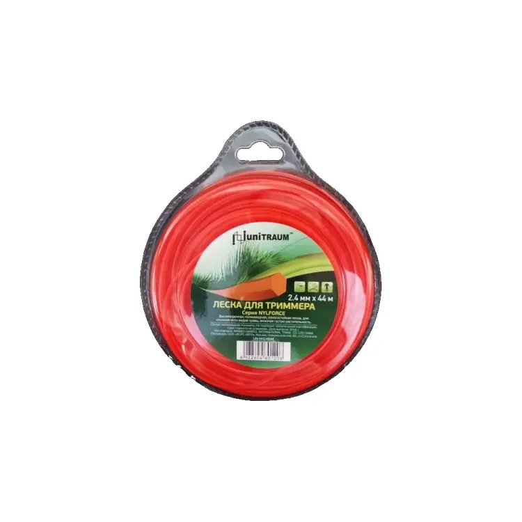 Леска для триммера UNITRAUM UN-NH24B44