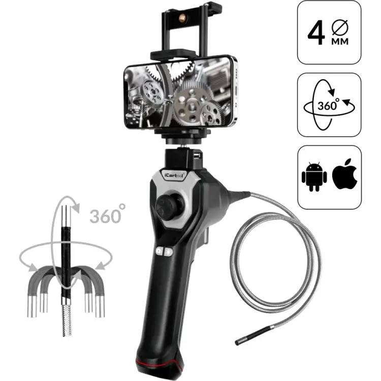 Управляемый видеоэндоскоп iCarTool IC-V104AW