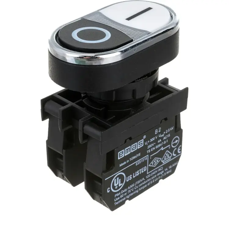 Сдвоенная нажимная кнопка EMAS серия B