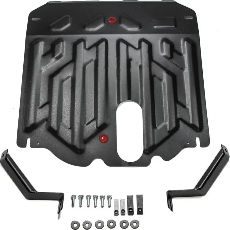 Защита картера и КПП Hyundai Grand Santa Fe 2014-2016 2016-/Santa Fe 2012-2016 2016- АвтоБроня 111.02341.1