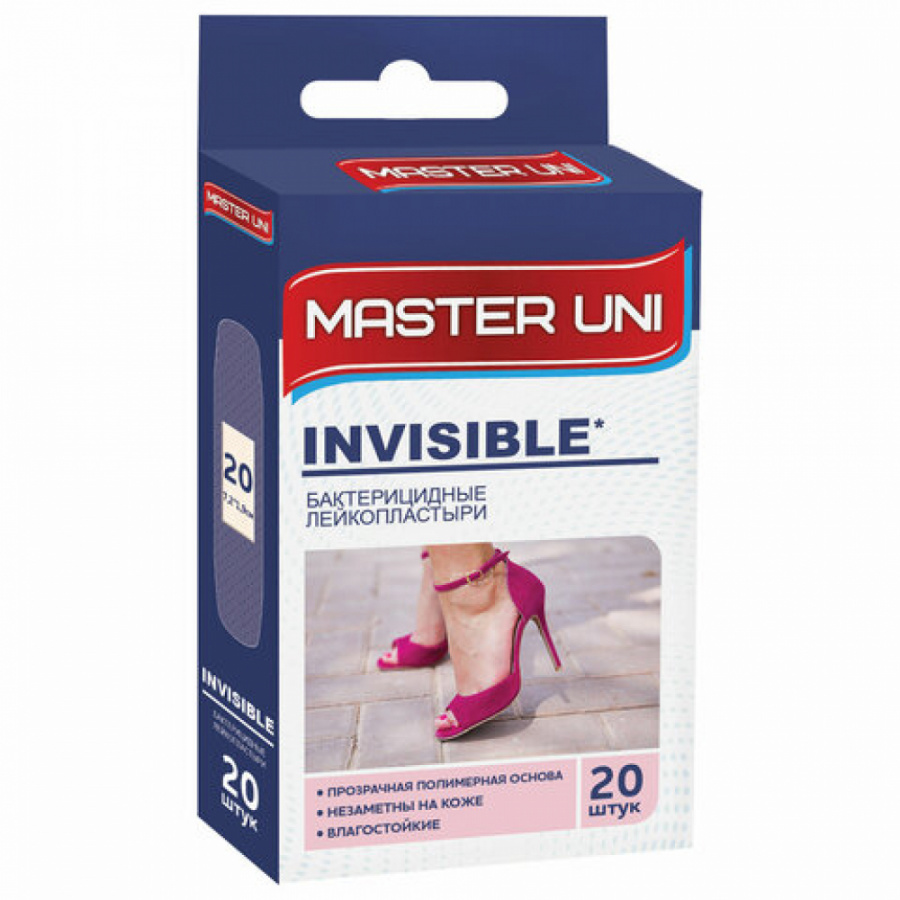 Набор пластырей MASTER UNI INVISIBLE