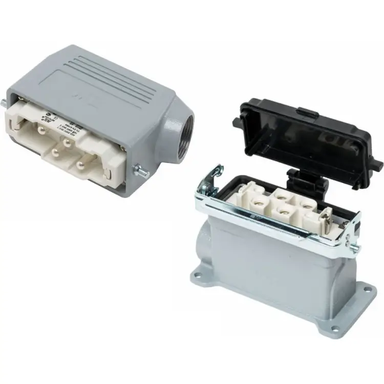Прямоугольный промышленный разъем Mete Enerji H4K-AM-DCF 685725K Прямоугольный промышленный разъем Mete Enerji H4K-AM-DCF 685725K