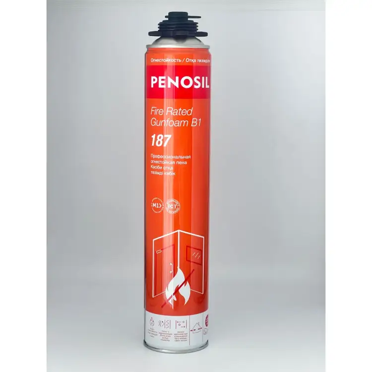 Профессиональная огнеупорная монтажная пена Penosil Premium Fire Rated Gunfoam B1 A3019