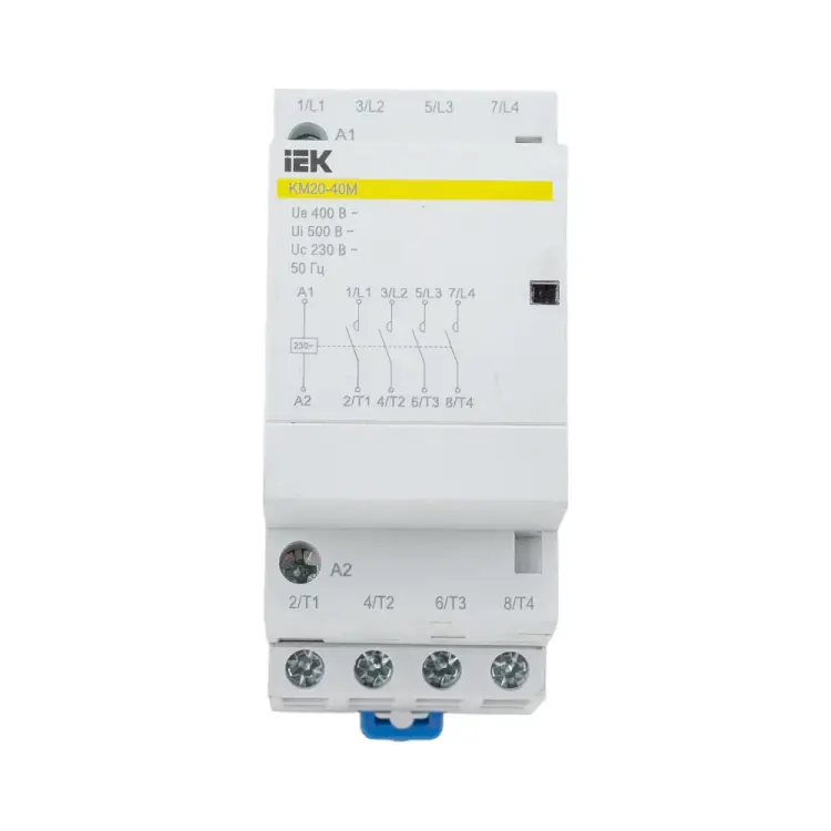 Модульный контактор IEK КМ20-40М AC MKK11-20-40