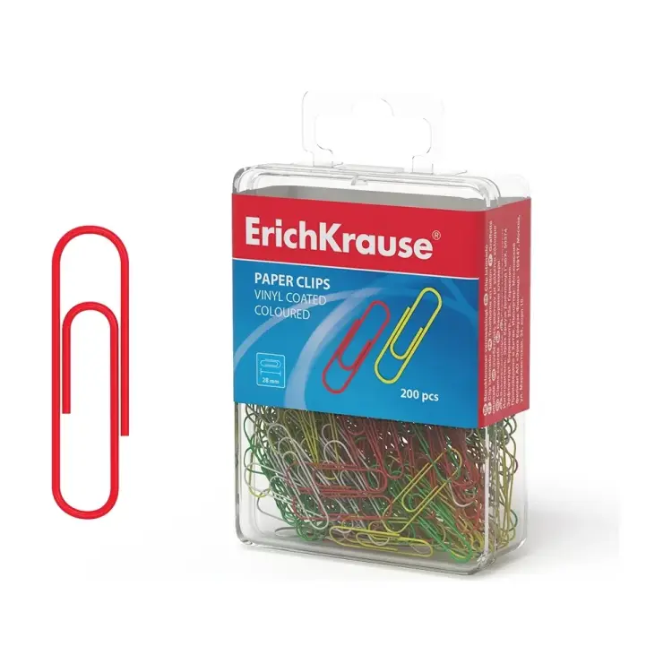 Скрепки ErichKrause Classic 19740